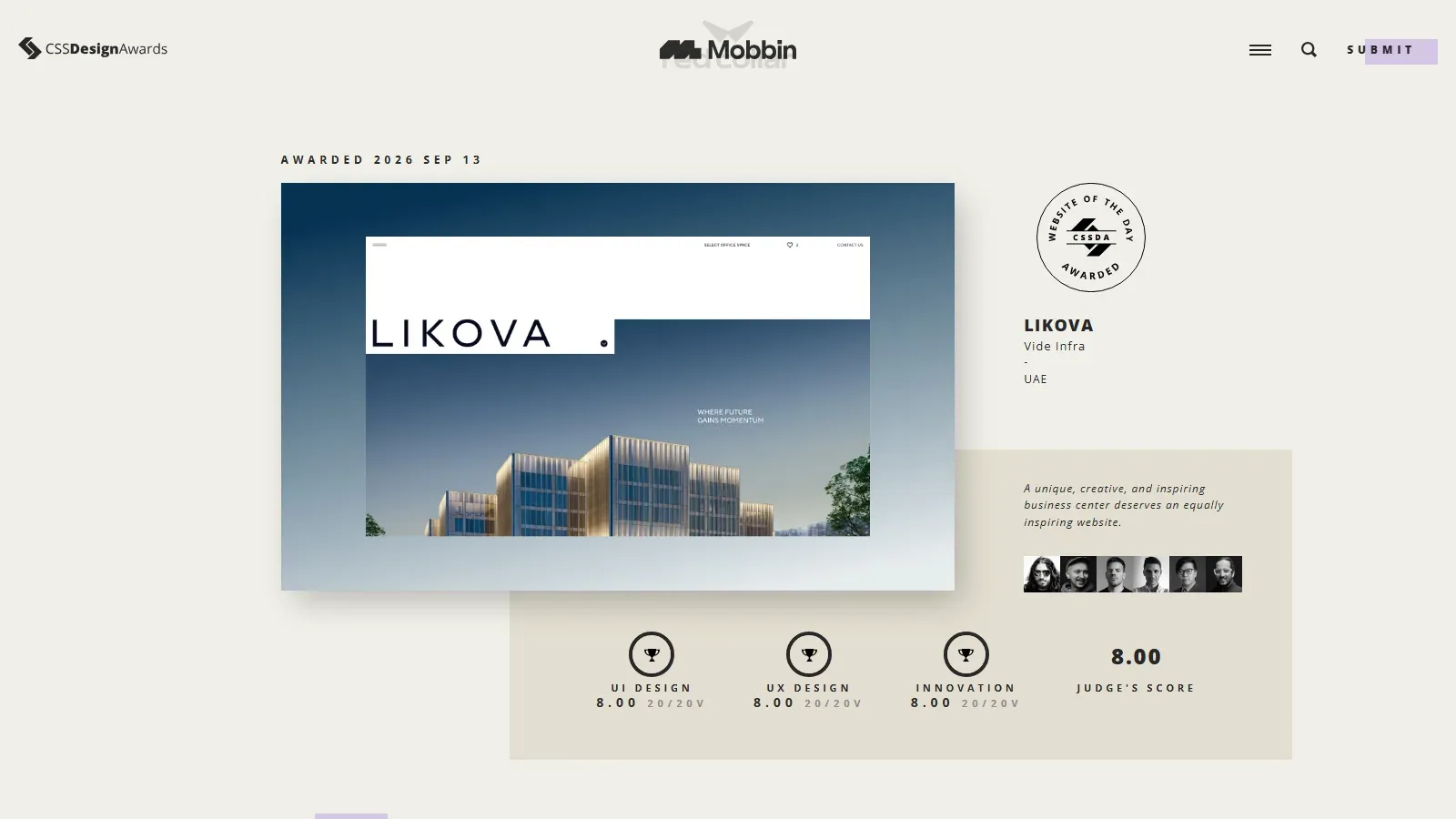 CSS Design Awards