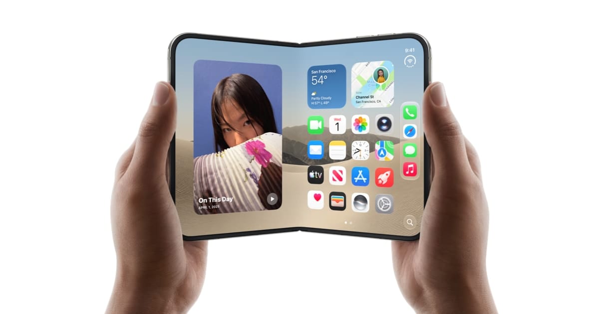 5. Apple: iPhone Duo (o dobrável)