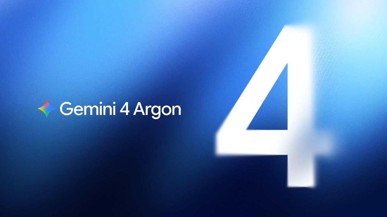Gemini 4 Argon chega com saída de até 1 milhão de tokens